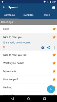 Phrasebook android App screenshot 13